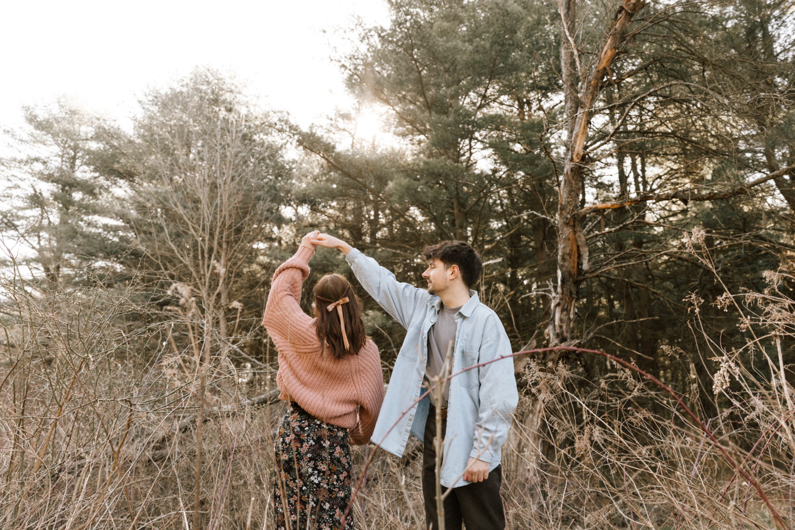 Moraine State Park Engagement Pictures