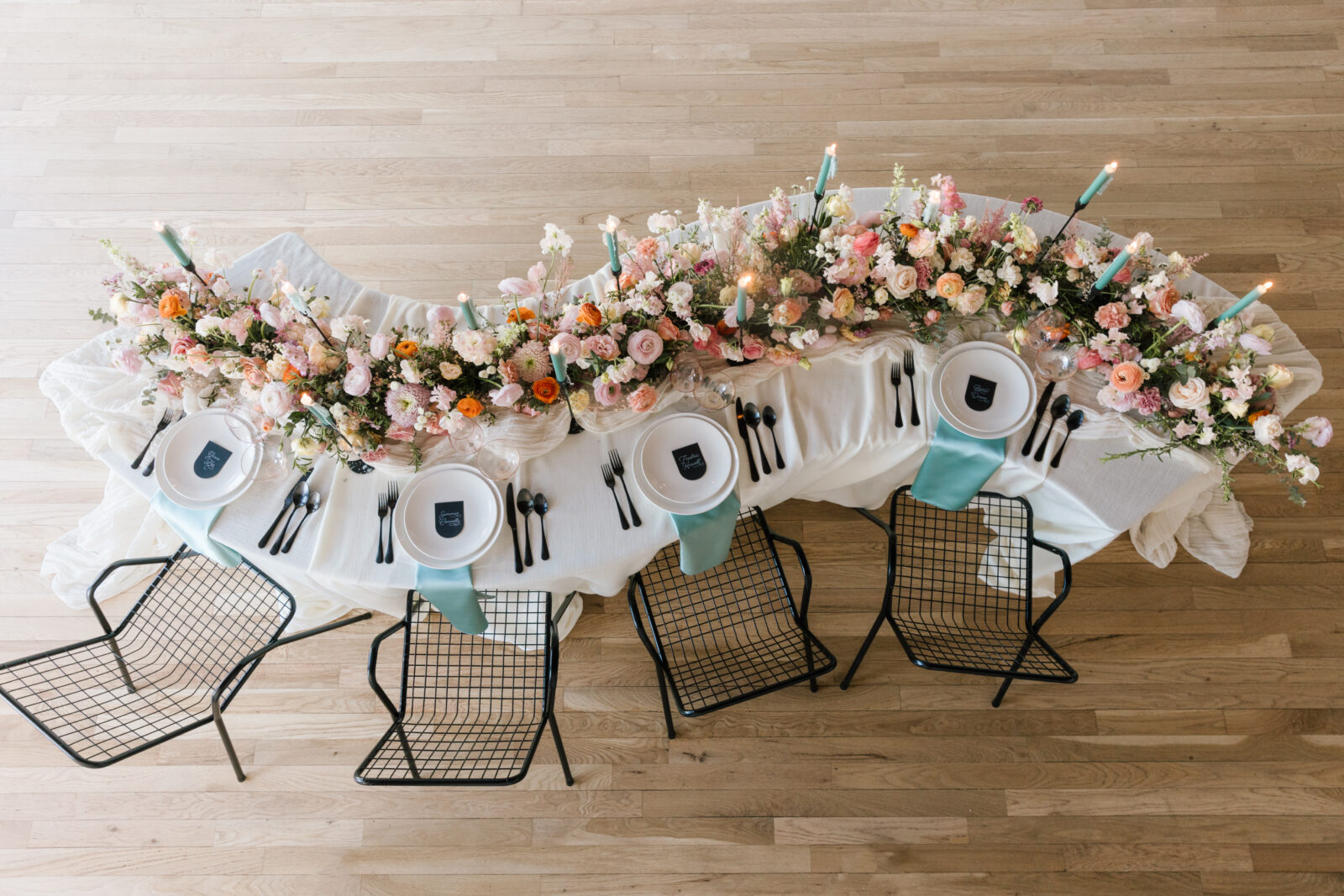 Serpentine Table Wedding Inspiration