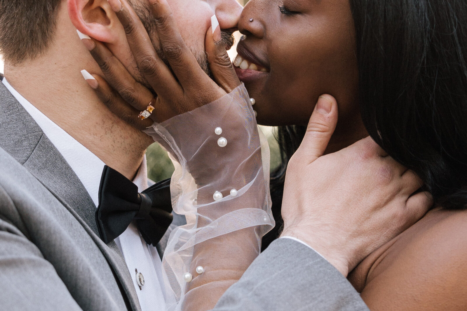 Interracial Couple Engagement Session Pittsburgh 